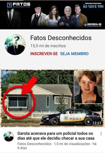 Fatos Desconhecidos - YouTube