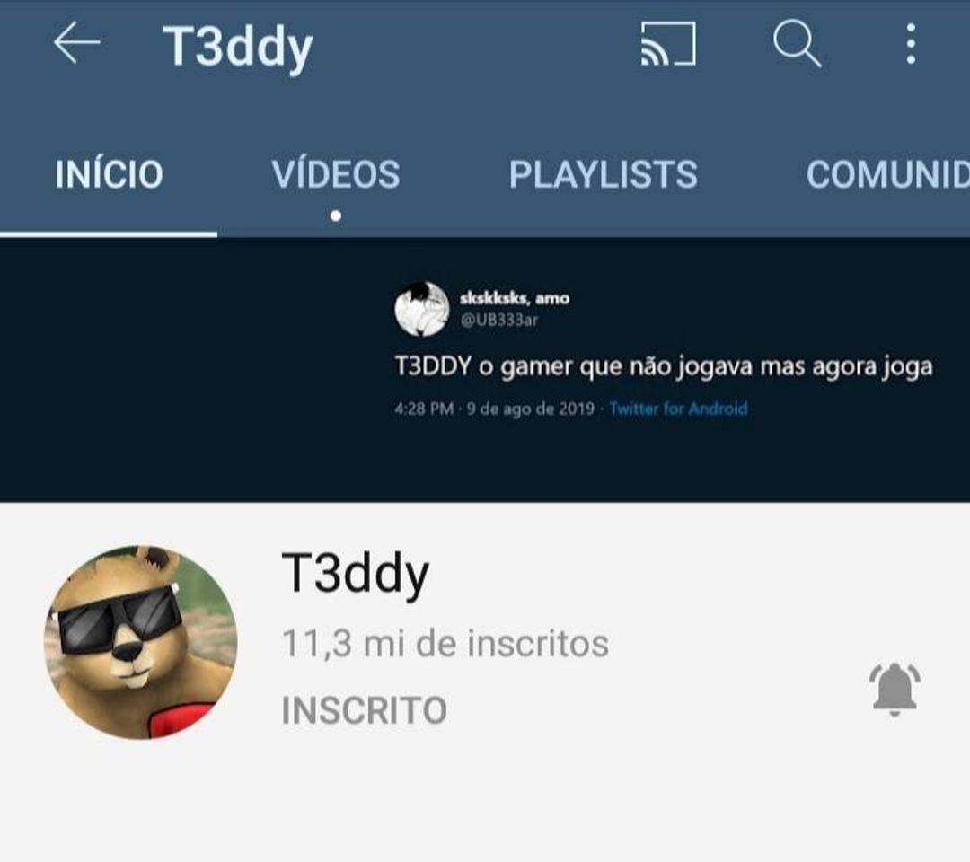 Moda T3ddy/ Youtuber