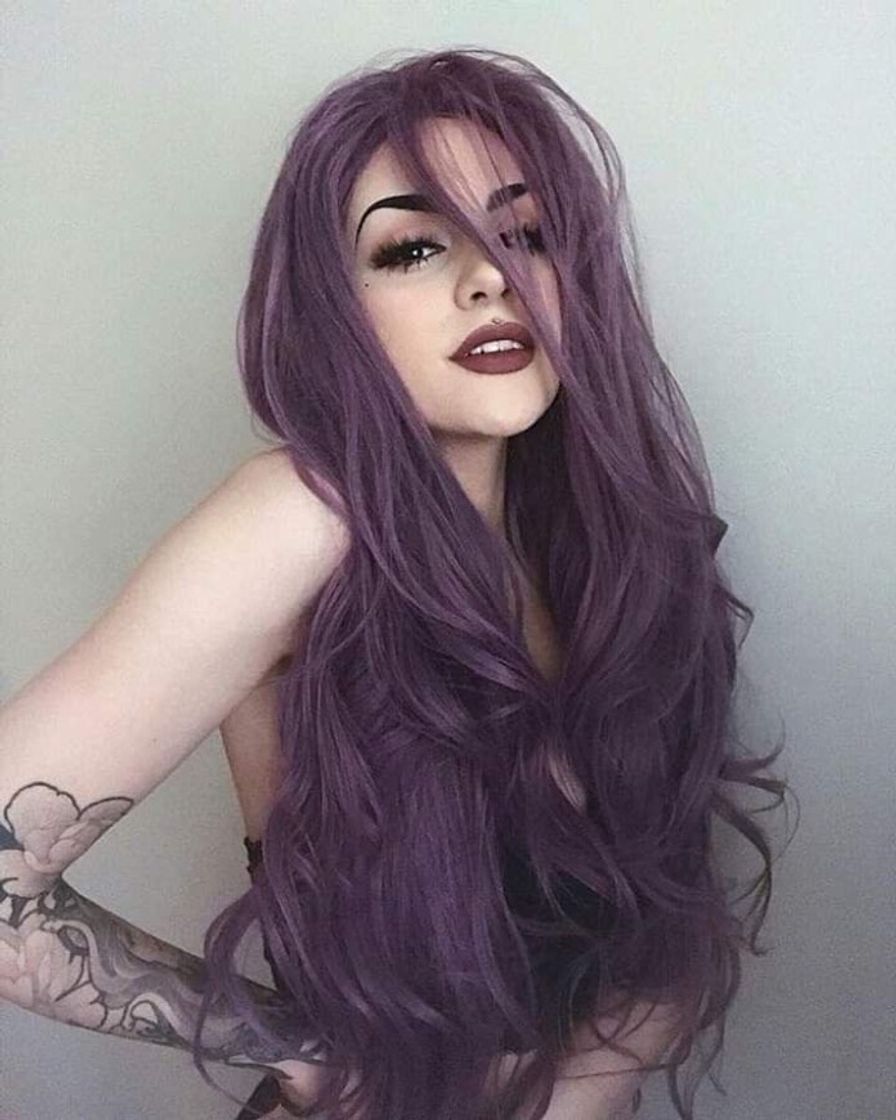 Moda Cabelo roxo 💜