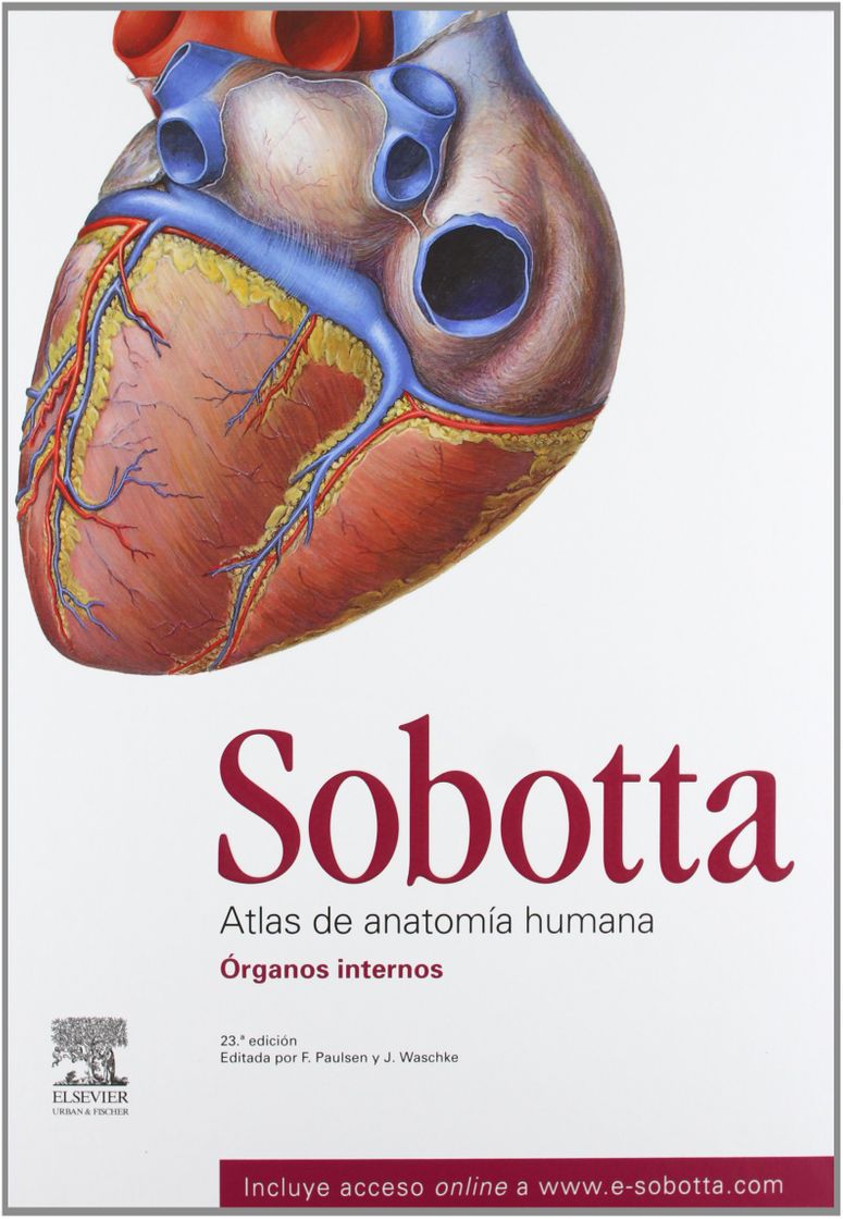 Libro Sobotta. Atlas de anatomía humana 3 vols.