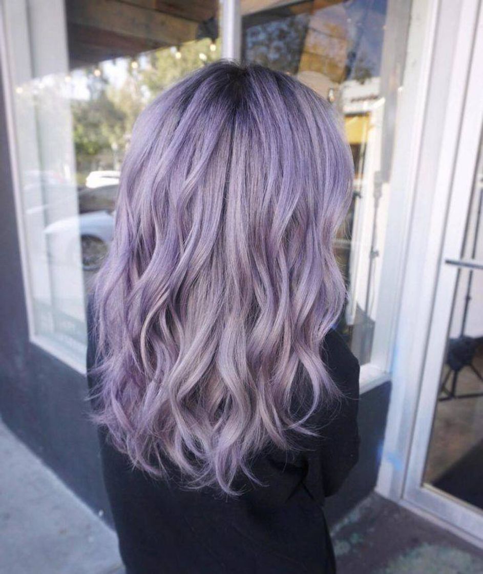 Moda Cabelo roxo pastel ☆-☆