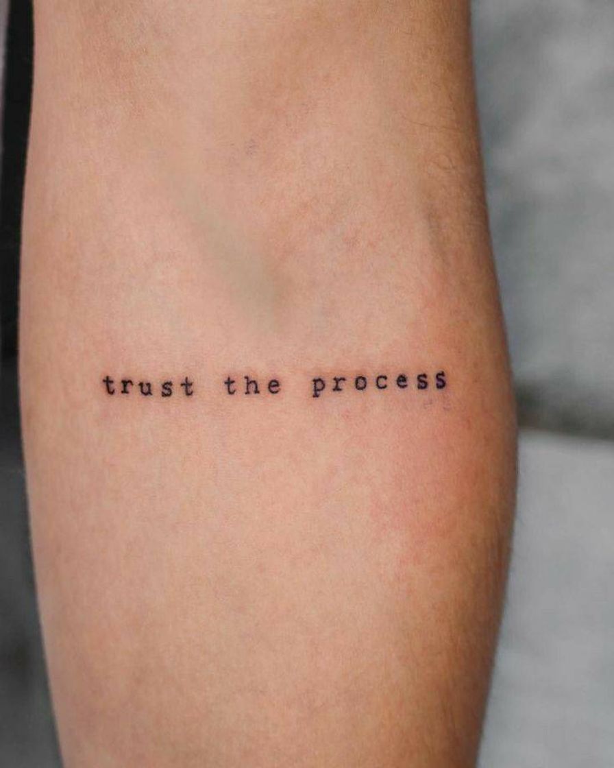 Moda inspiração de tattoo com frase