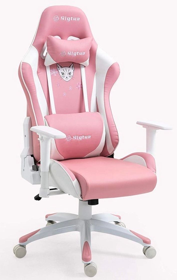 Social Silla Gaming cute pink cat 
