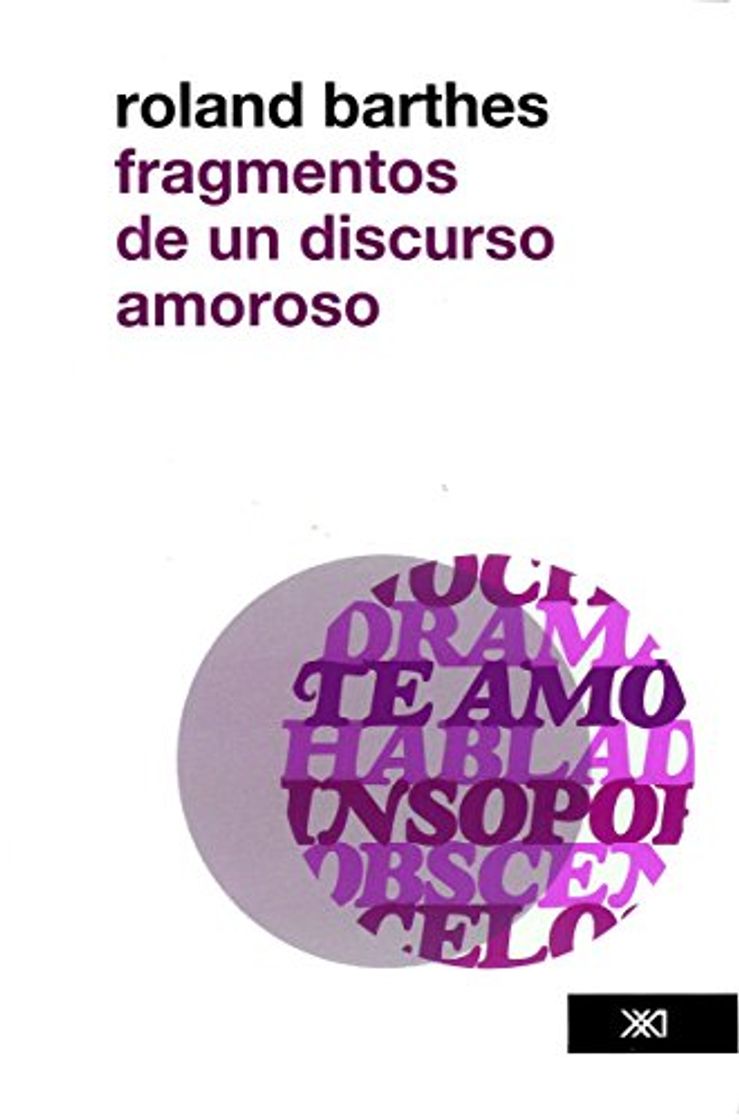 Libro Fragmentos de un discurso amoroso