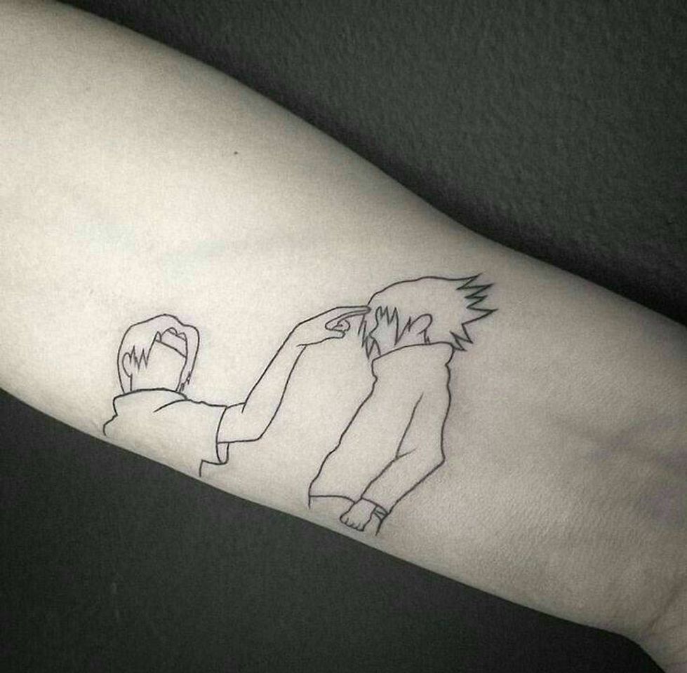 Moda Tatoo Sasuke e Itachi