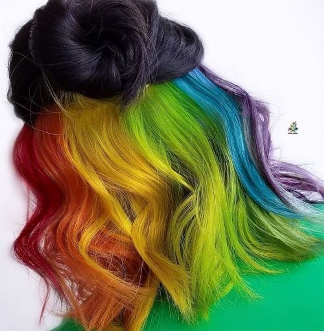 Fashion Rainbow Hair