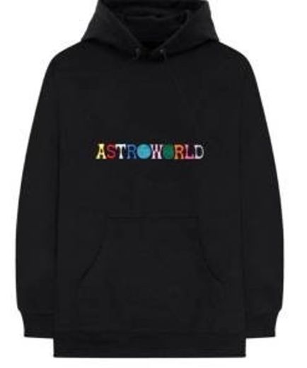 ASTROWORLD EMBROIDERED LOGO HOODIE 