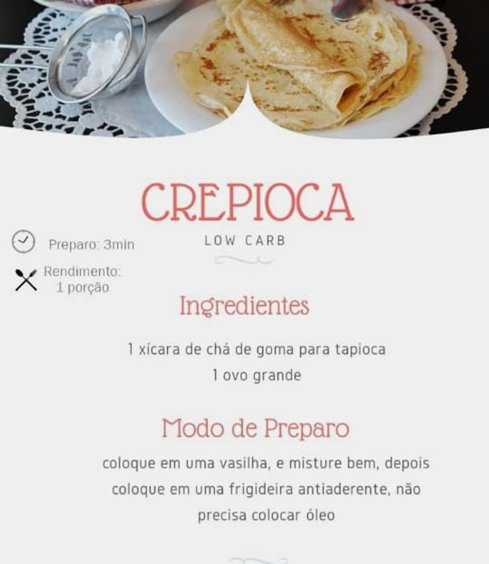 Moda Crepioca 😋😋😋