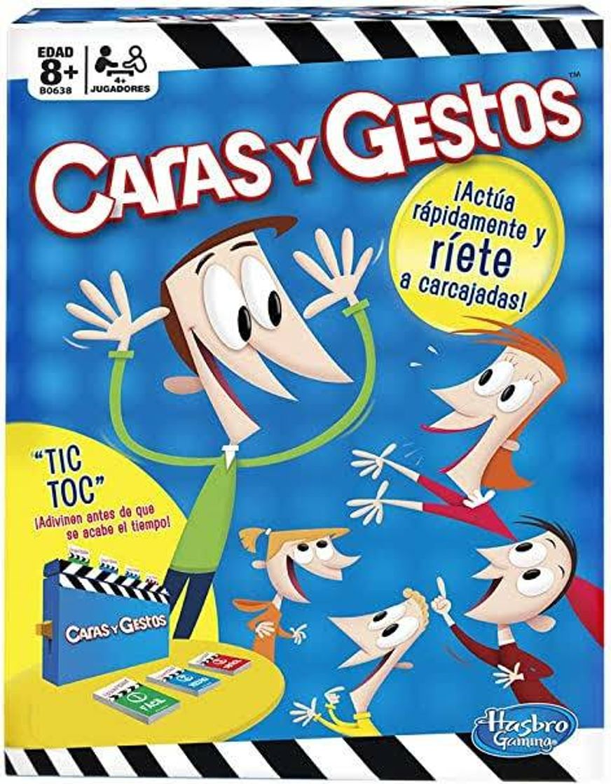 Moda Juego de Mesa Hasbro Gaming Caras y gestos 