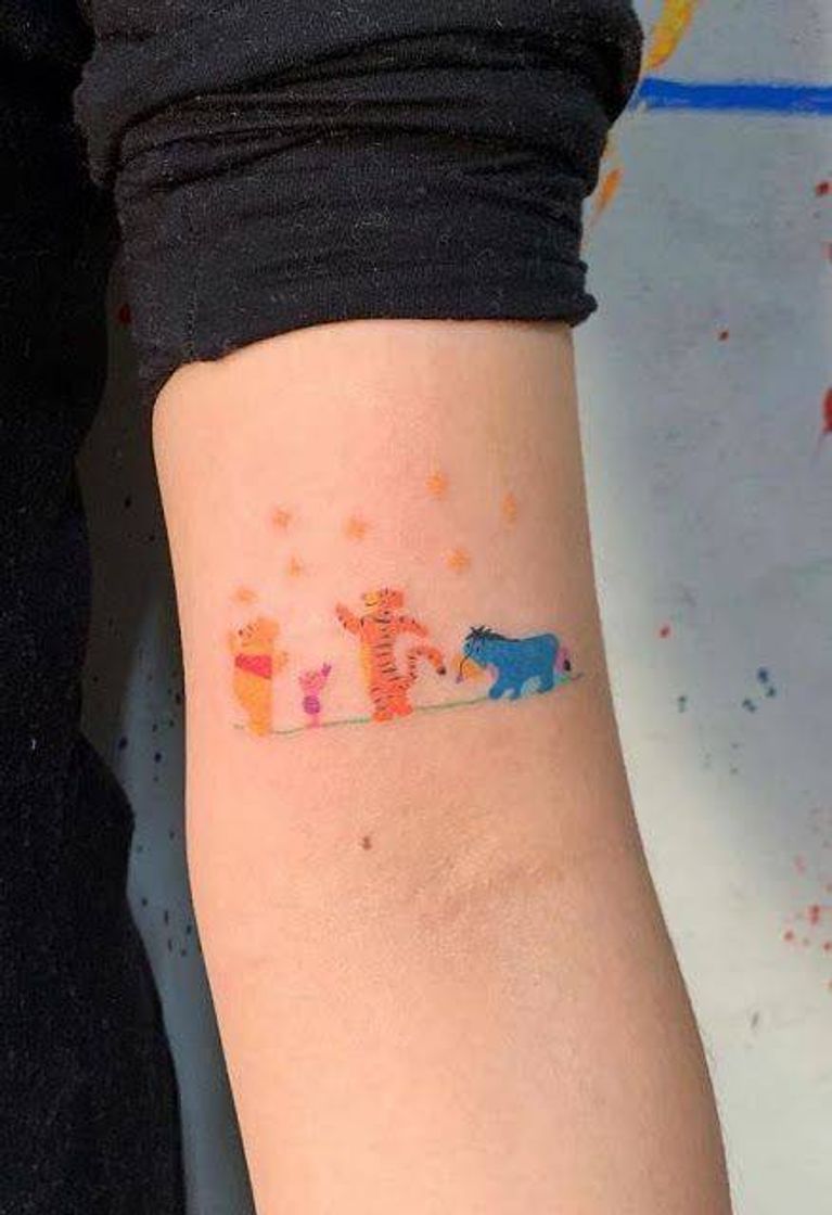 Social Tatuagem do pooh