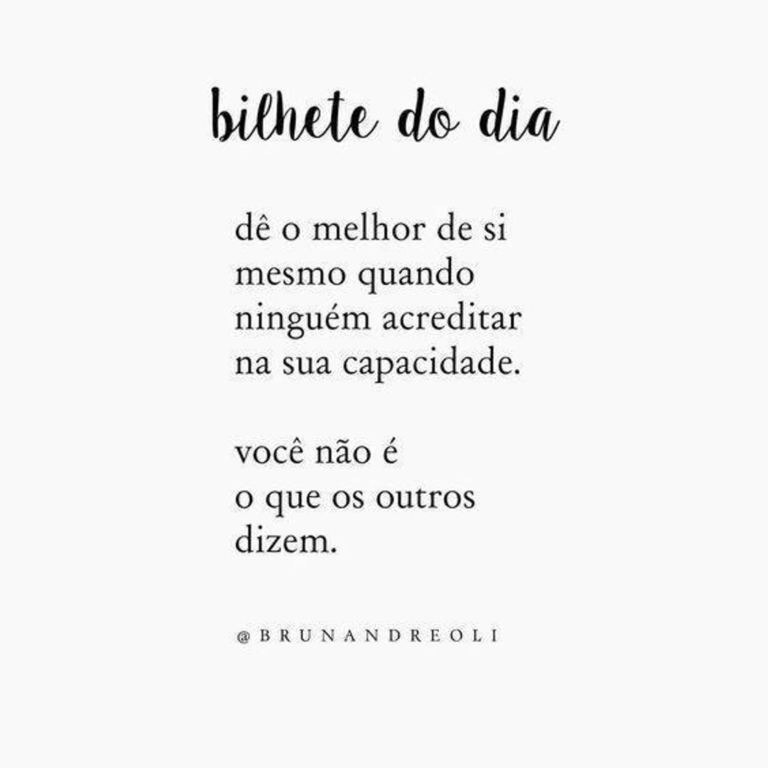 Social Melhor de si, frase do dia motivação