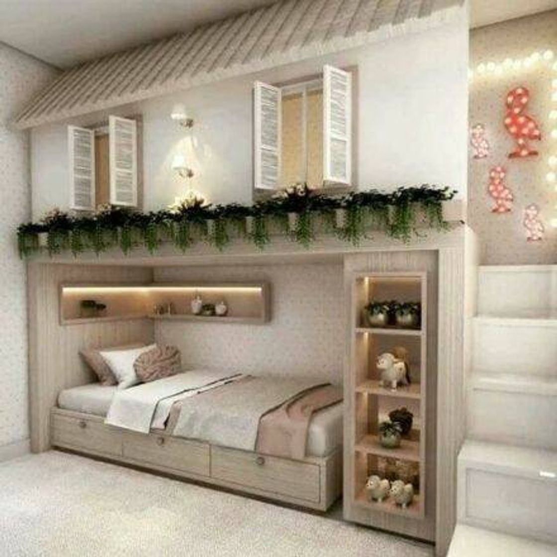 Moda Que quarto lindo🛏️