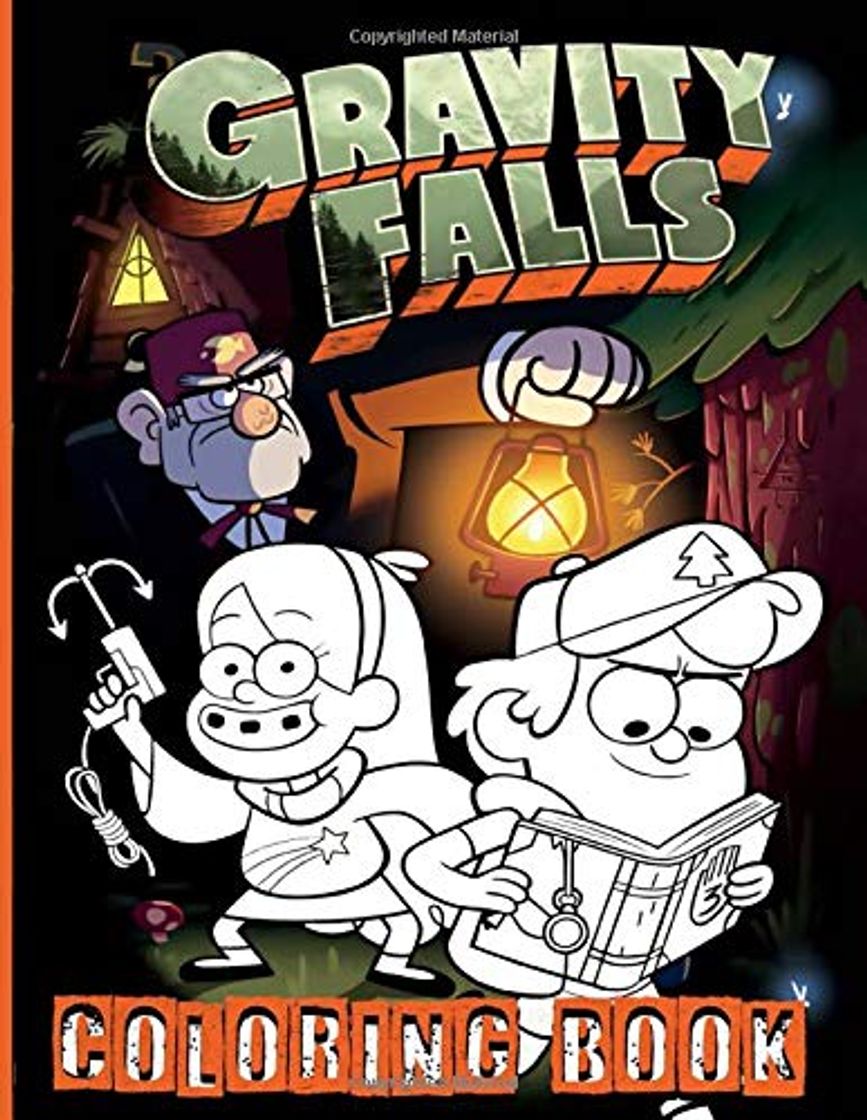 Libro Gravity Falls Coloring Book