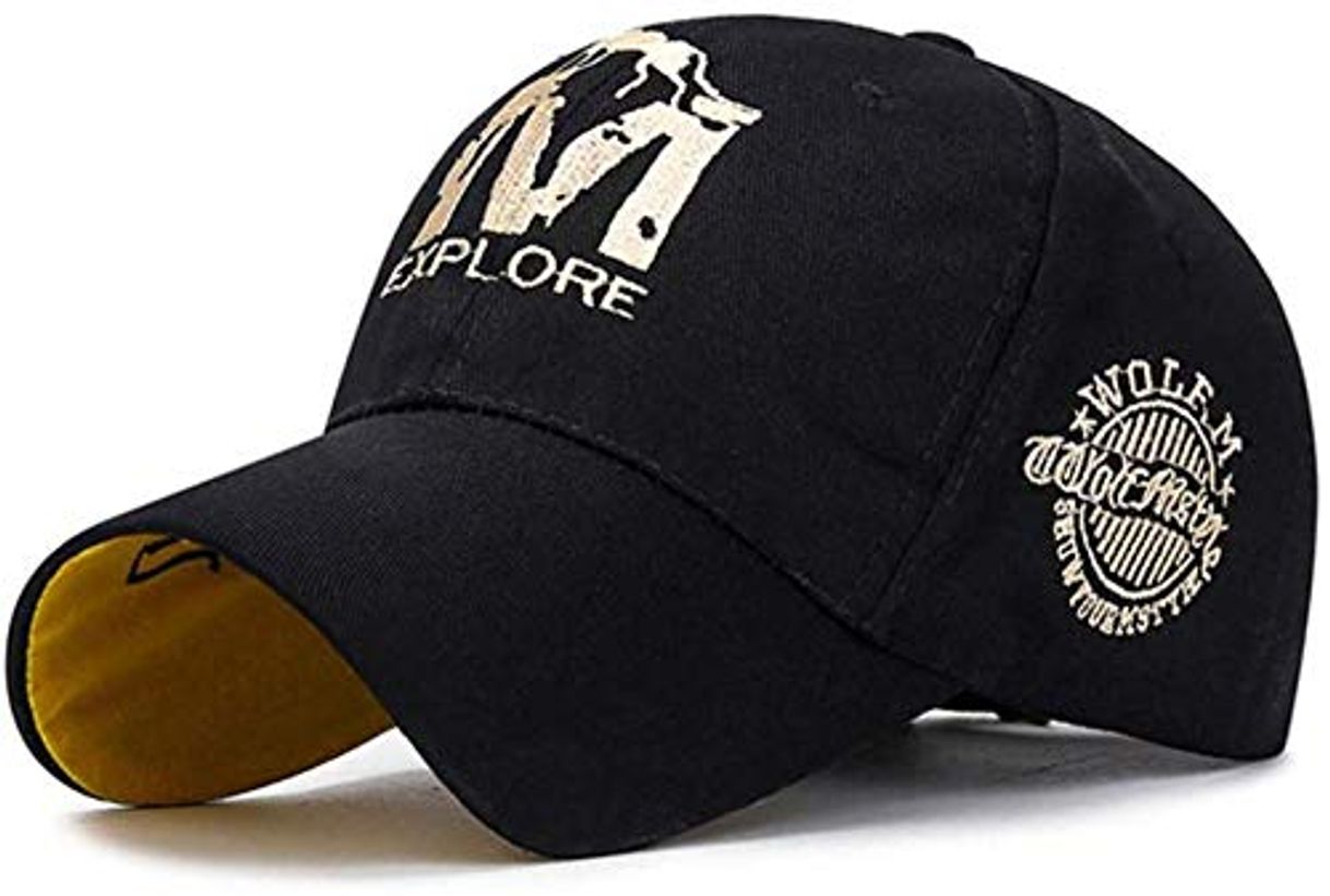 Social XJIUER hat Gorra de Beisbol Alfabeto señoras Streetwear papá Sombrero Verano Visera