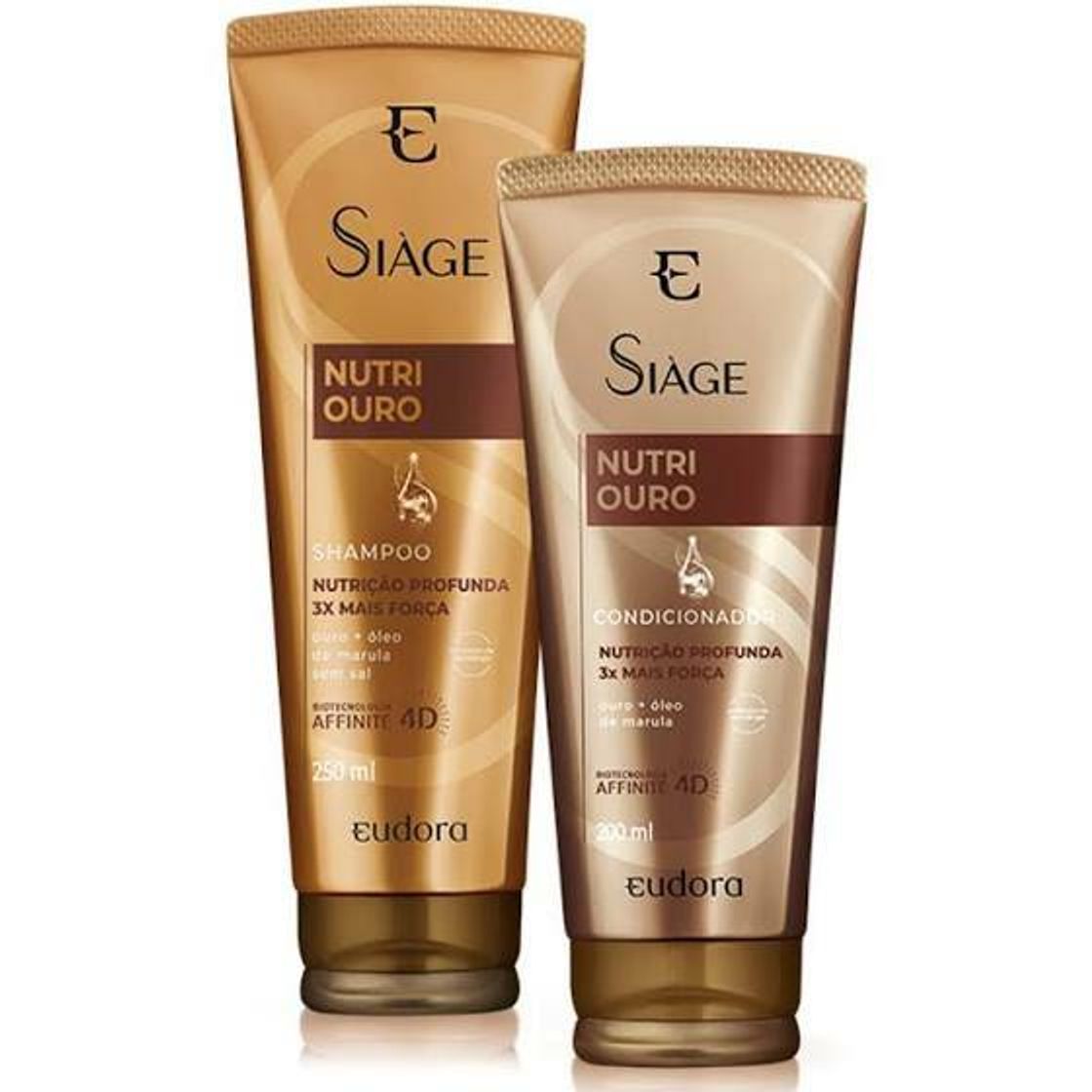 Moda Kit Siàge Nutri Ouro Shampoo + Condicionador (Nova Versão)

