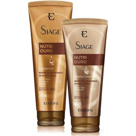 Kit Siàge Nutri Ouro Shampoo + Condicionador (Nova Versão)

