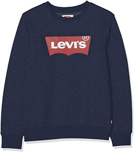 Levi's Kids Lvb Batwing Crewneck Sudadera Dress Blues para Niños