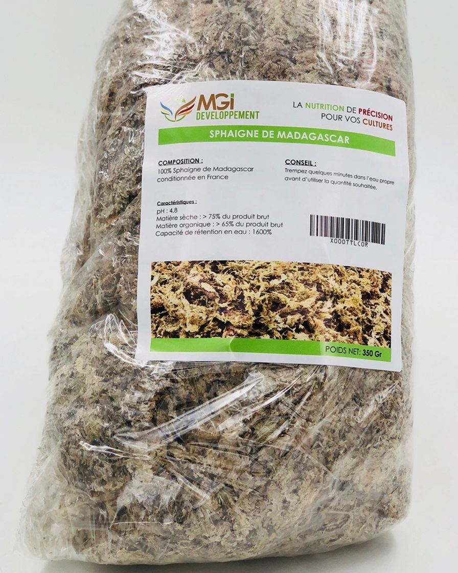 Producto Musgo Sphagnum 350grs MGI DEVELOPPEMENT