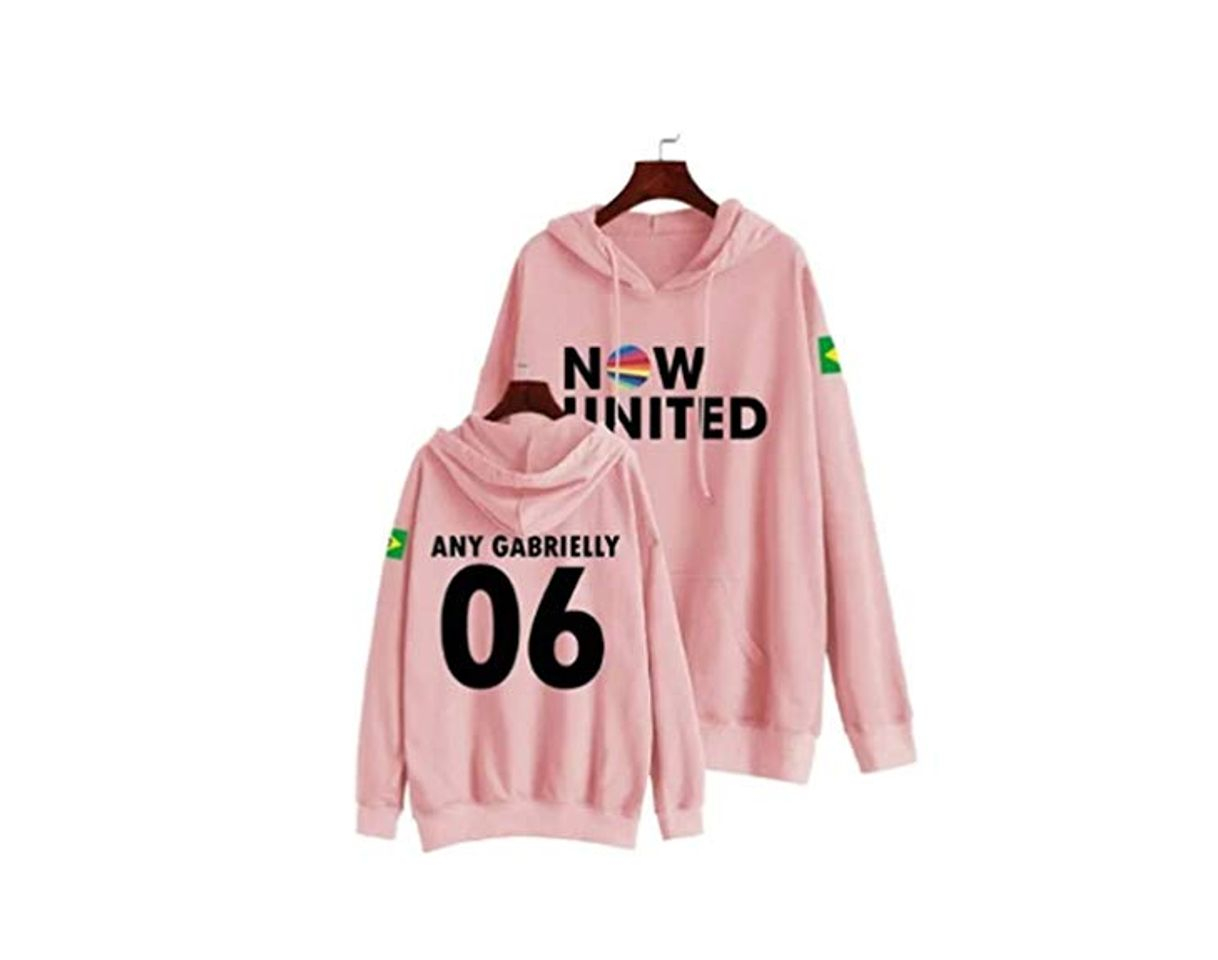 Social 2020 Now United Sudadera con capucha para hombre y mujer