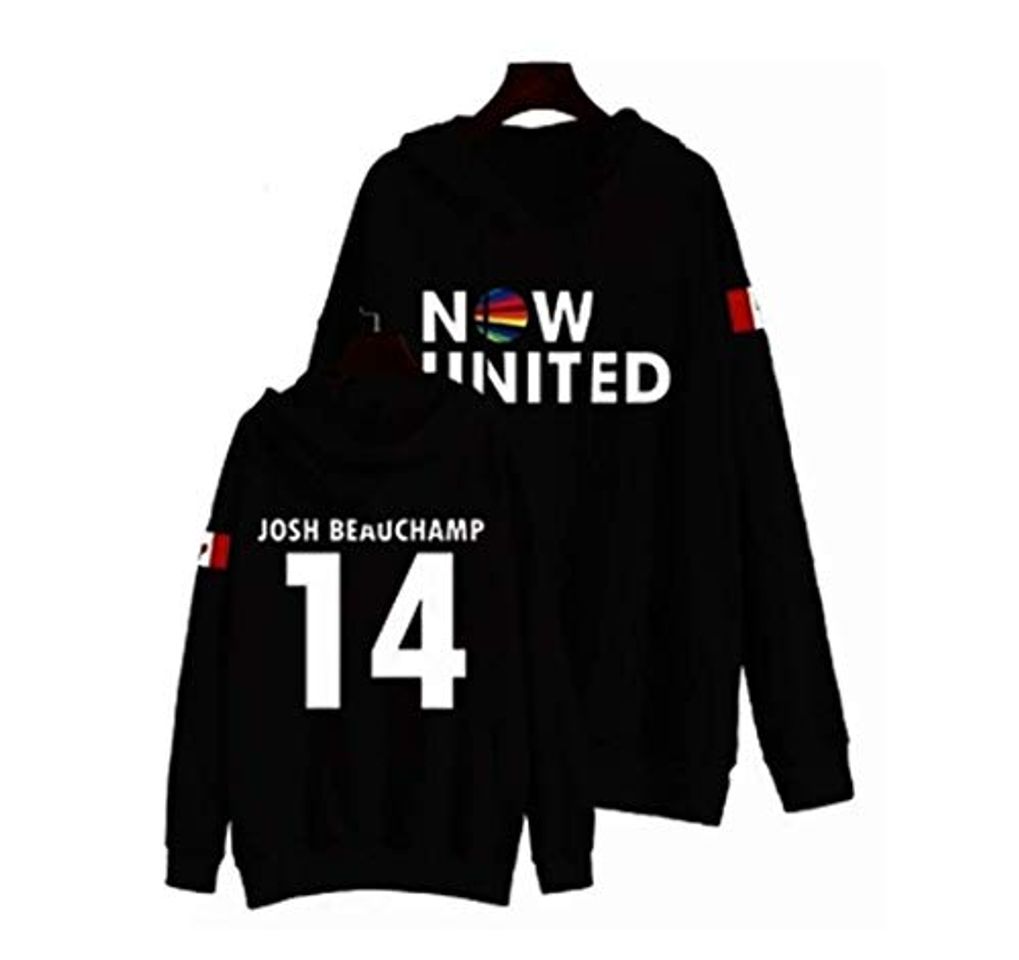 Social 2020 Now United Sudadera con capucha para hombre y mujer, Josh Beauchamp