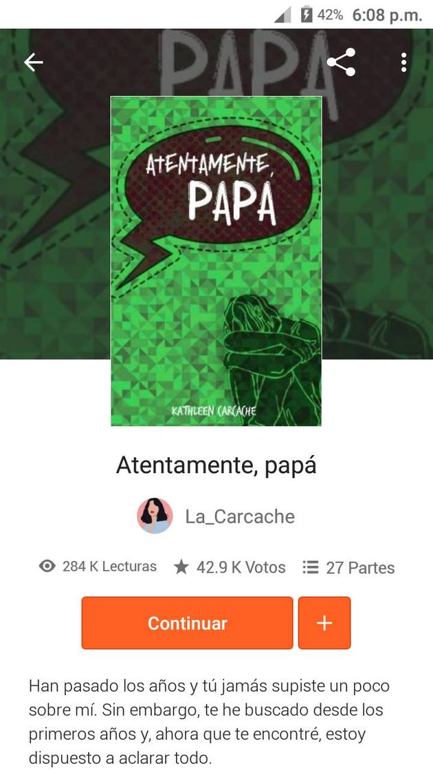 Libros Atentamente, papá 