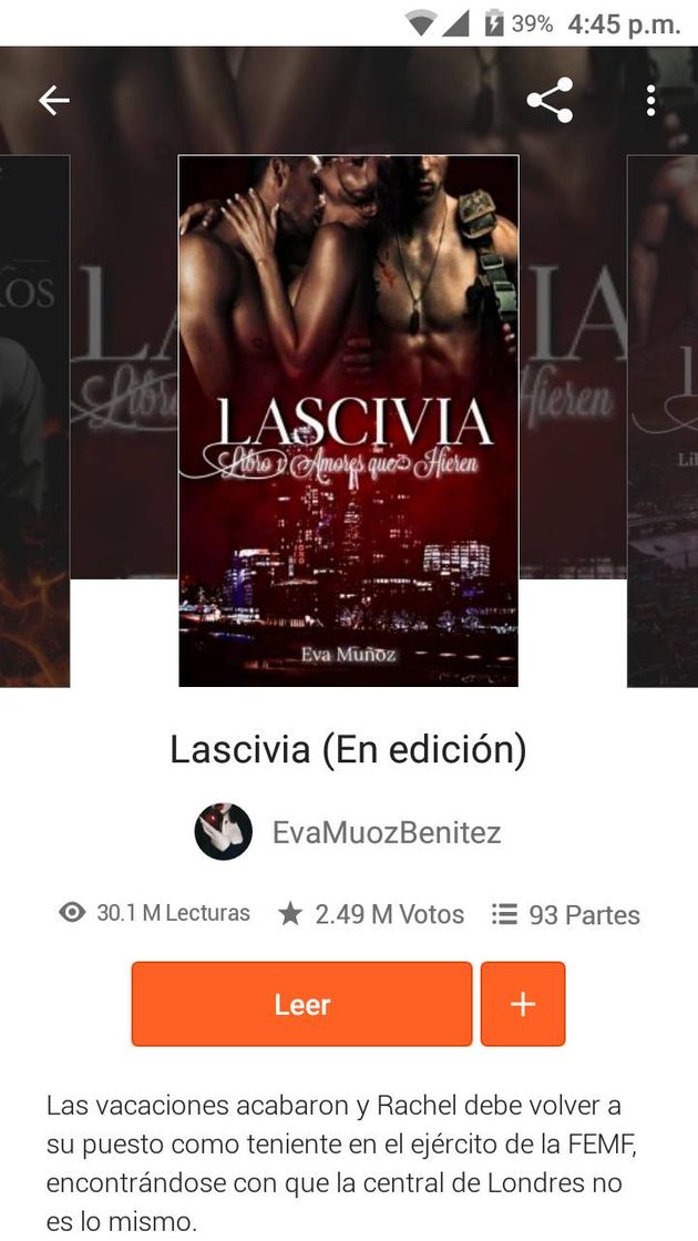 Libro 👄Lascivia👄(wattpad)