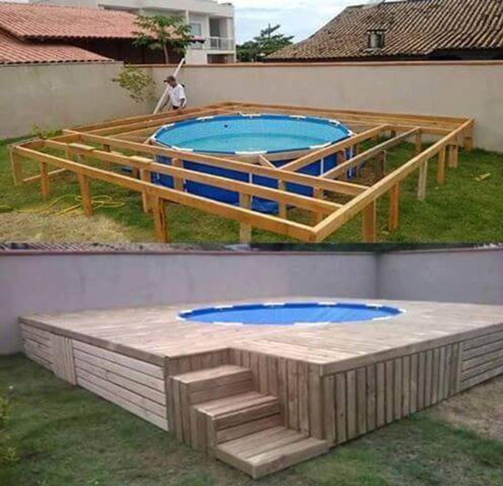 Fashion Deck de pallets caseiro 