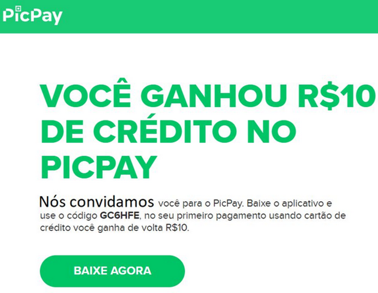 App PicPay: Pagamento online, Transferência e Compra - Google Play