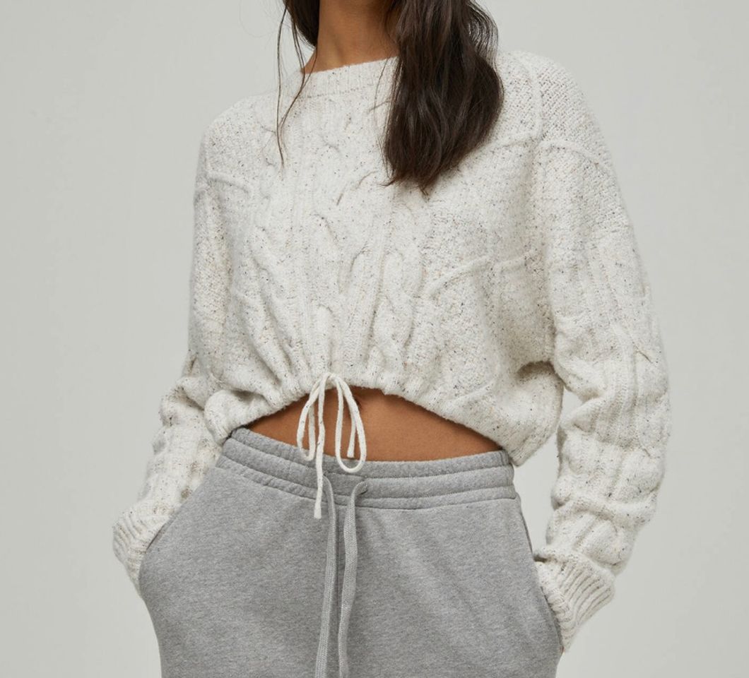 Social Jersey cropped ochos