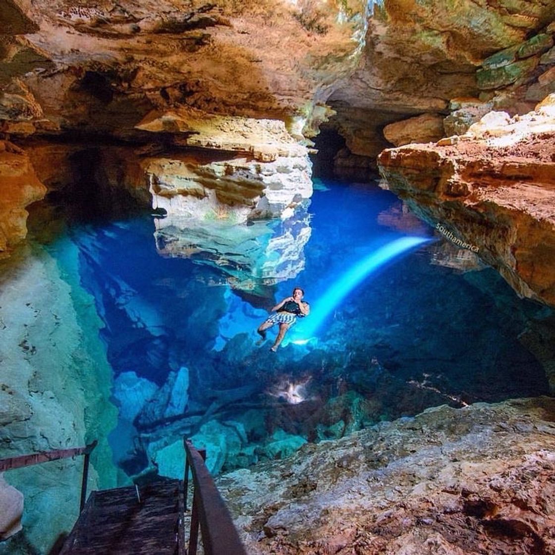 Place Poço Azul Chapada Diamantina