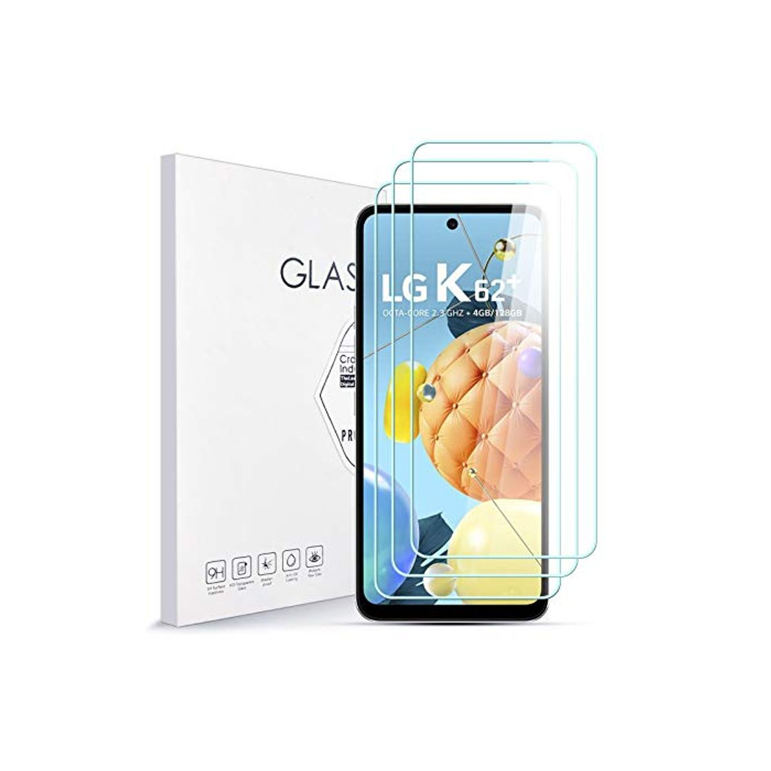 Electronic Asoway Protector de Pantalla para LG K62