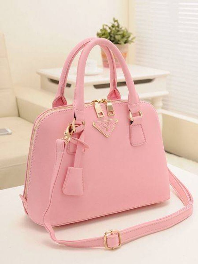 Fashion Bolsa rosa 💗