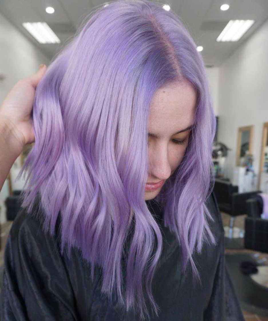 Fashion cabelo roxo