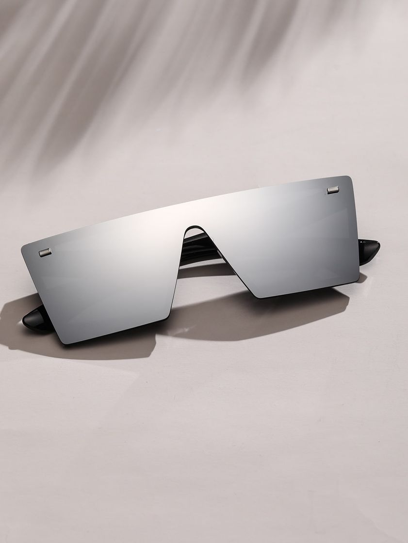 Social Gafas de moda de montura plana