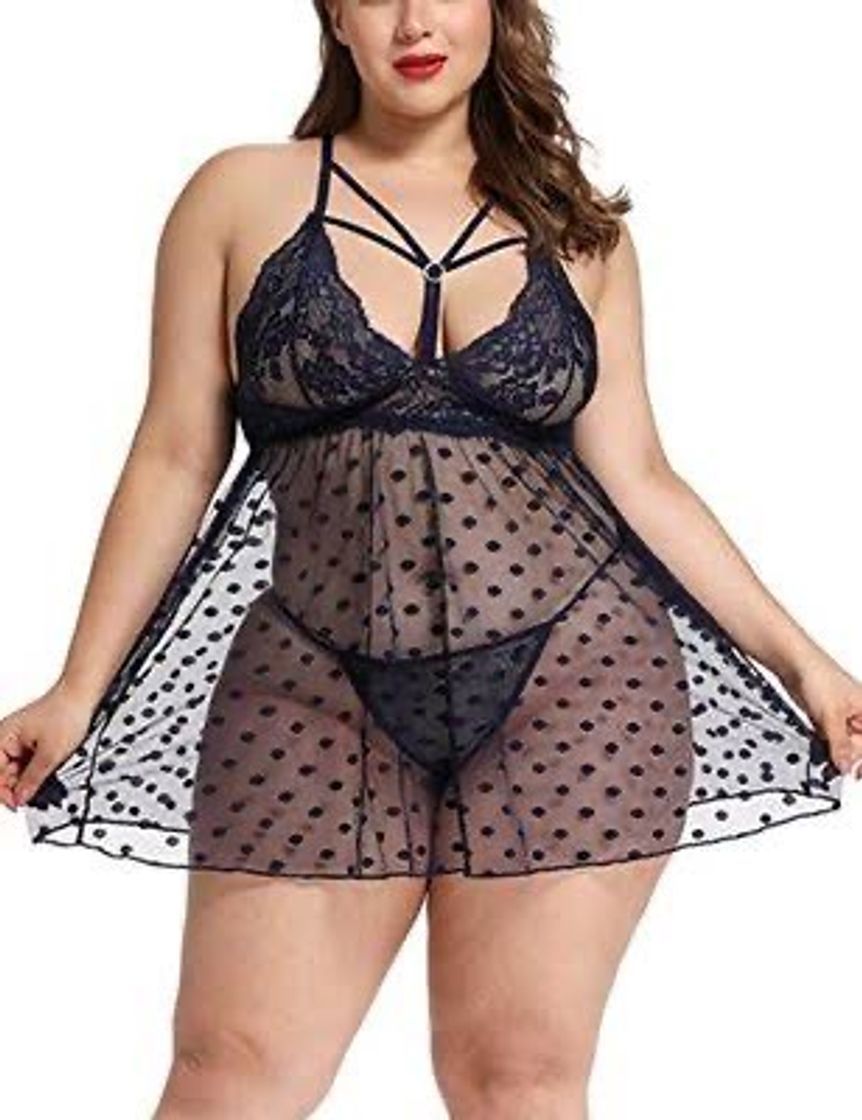 Social Merry Style Liguero de Encaje Lencería Sexy Ropa Interior Mujer 911