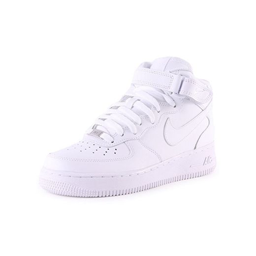 Nike Air Force 1 Mid '07 Zapatillas para Hombre, Blanco, Talla EU