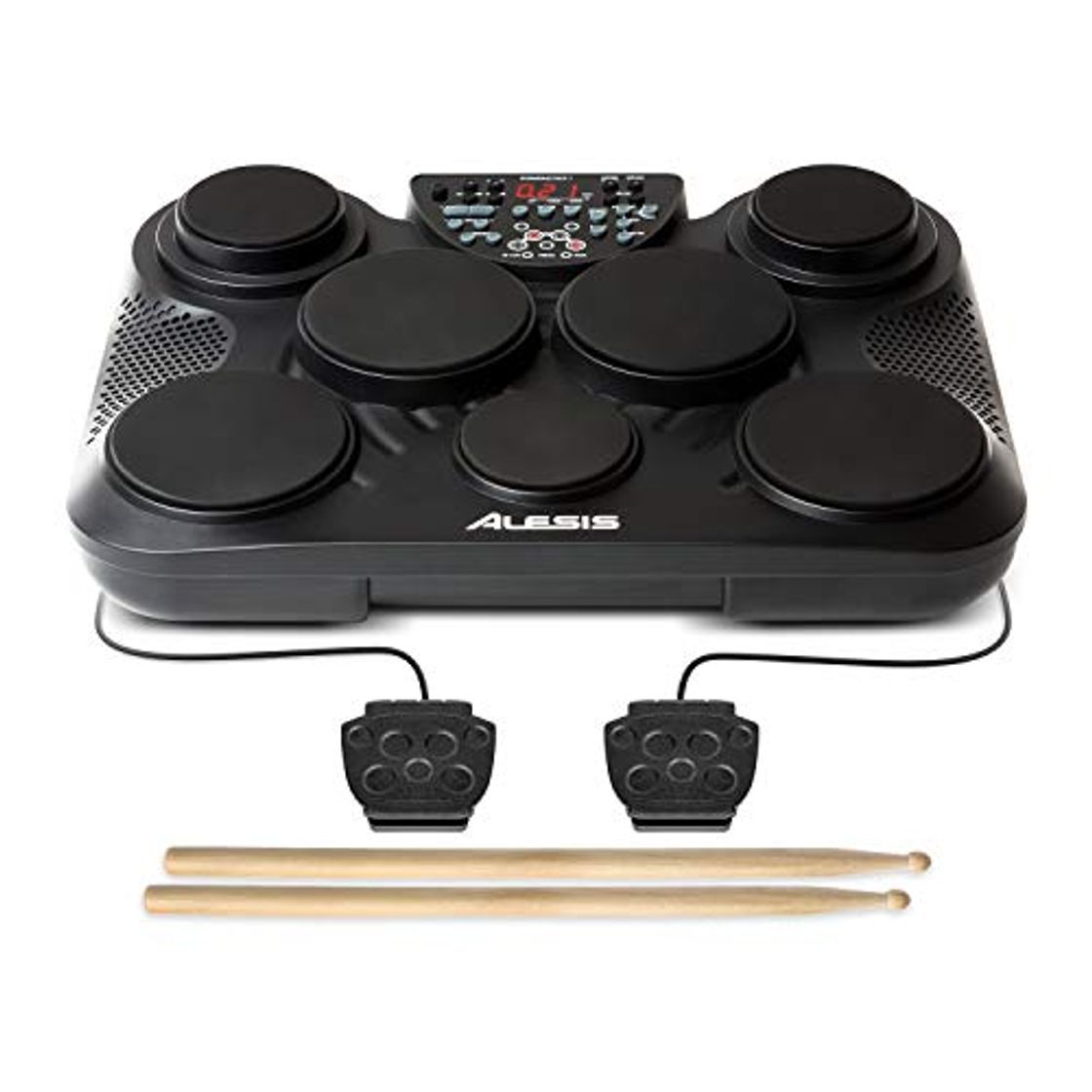 Product Alesis CompactKit 7 - Batería Electrónica de Sobremesa de 7 Pads Sensibles