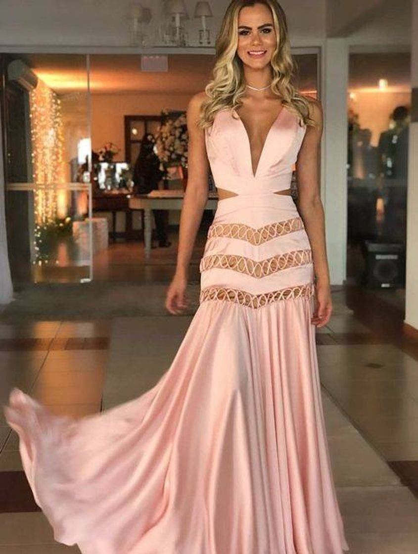 Fashion Vestido Rose