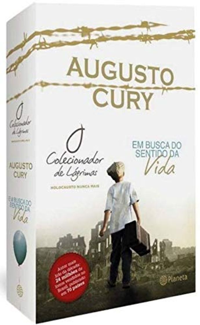 Book Augusto Cury. O Colecionador de Lágrimas e em Busca do Sentido da