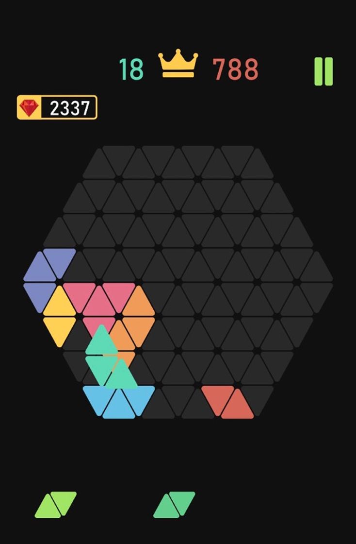 Videogames Trigon : Triangle Block Puzzle