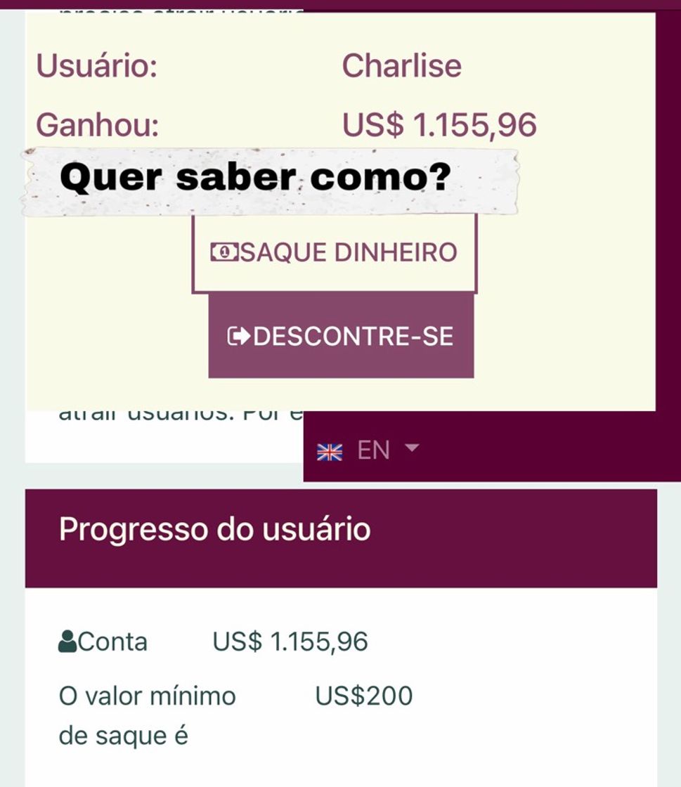 Moda Site pra você ganhar dinheiro 💰!