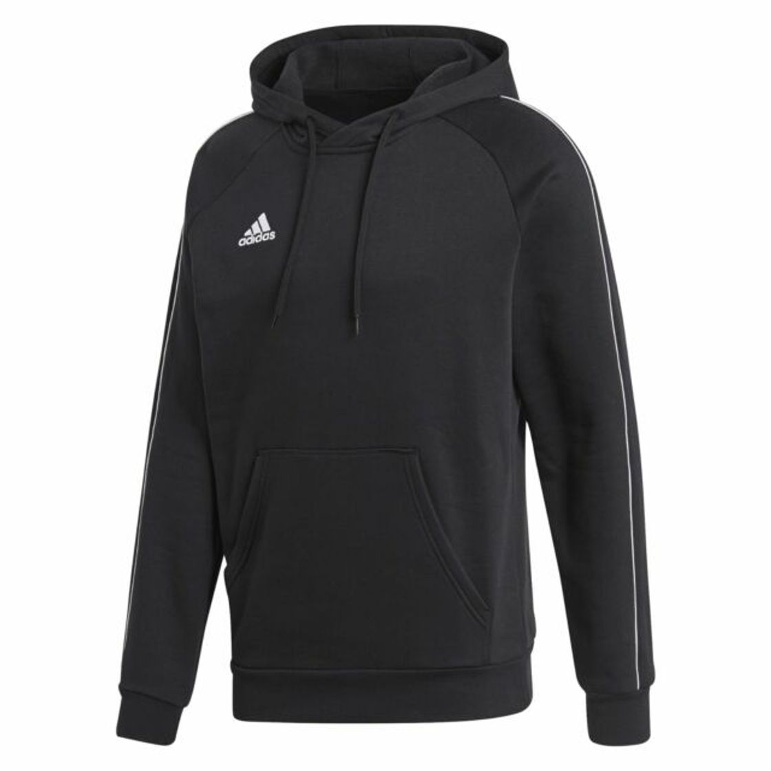 Fitness adidas Core18 Hoody Sudadera con Capucha, Hombre, Negro