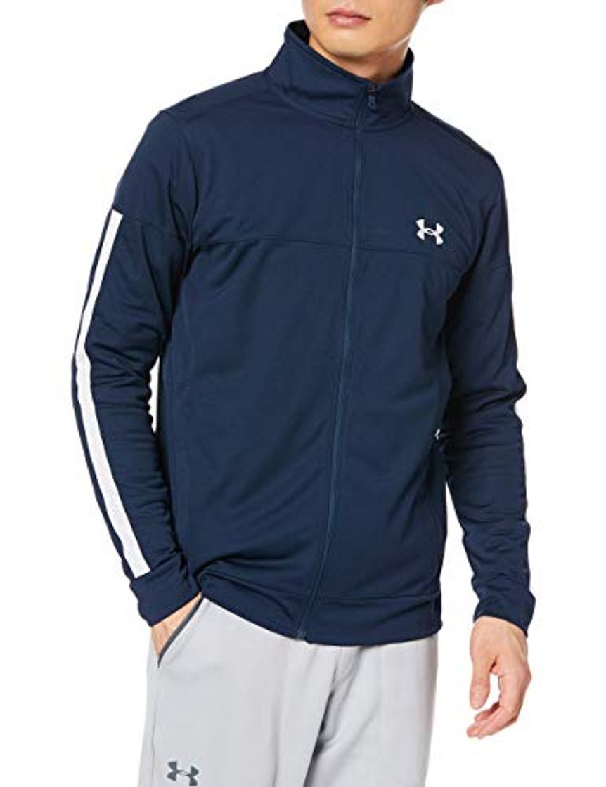 Products Under Armour Sportstyle Pique Track Jacket Chaqueta, Hombre, Azul