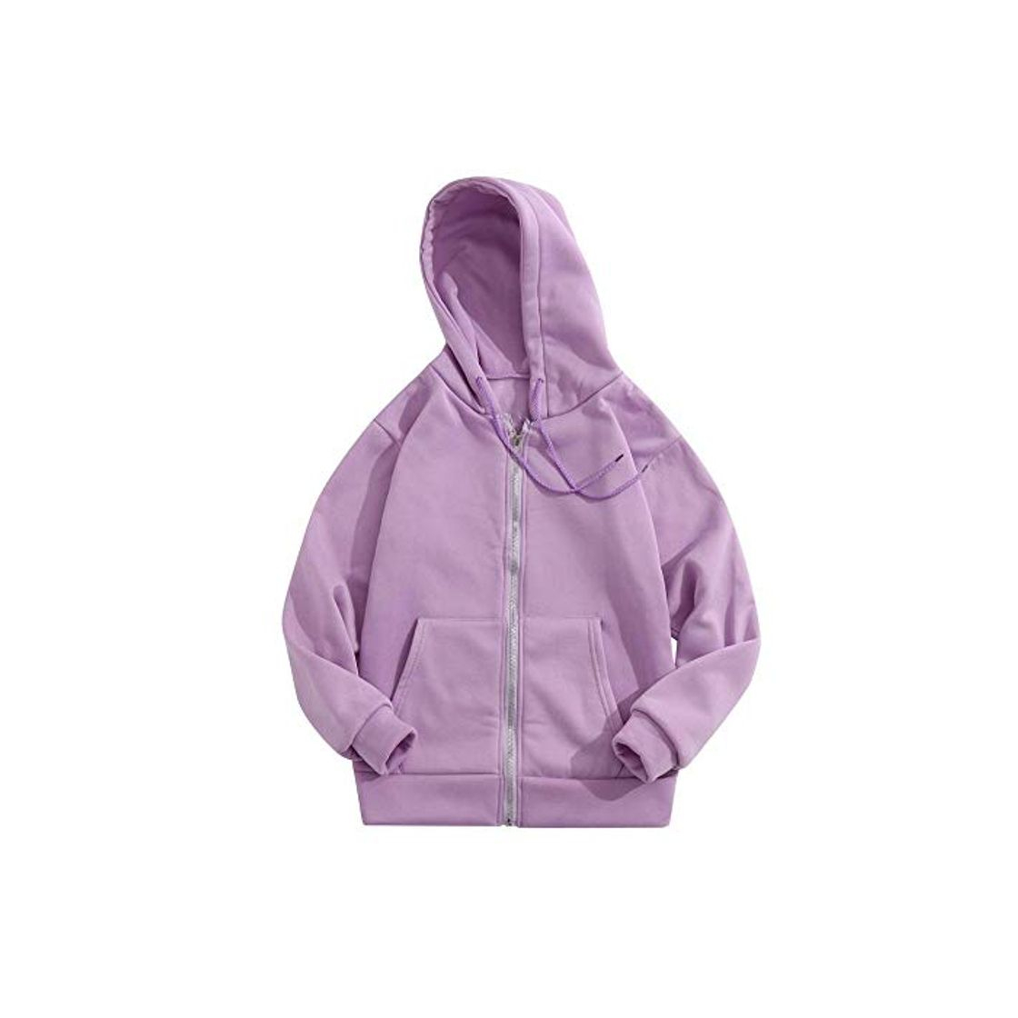 Social Songqiang Sudadera con Capucha De Otoño para Mujer Color Sólido Linda Sudadera