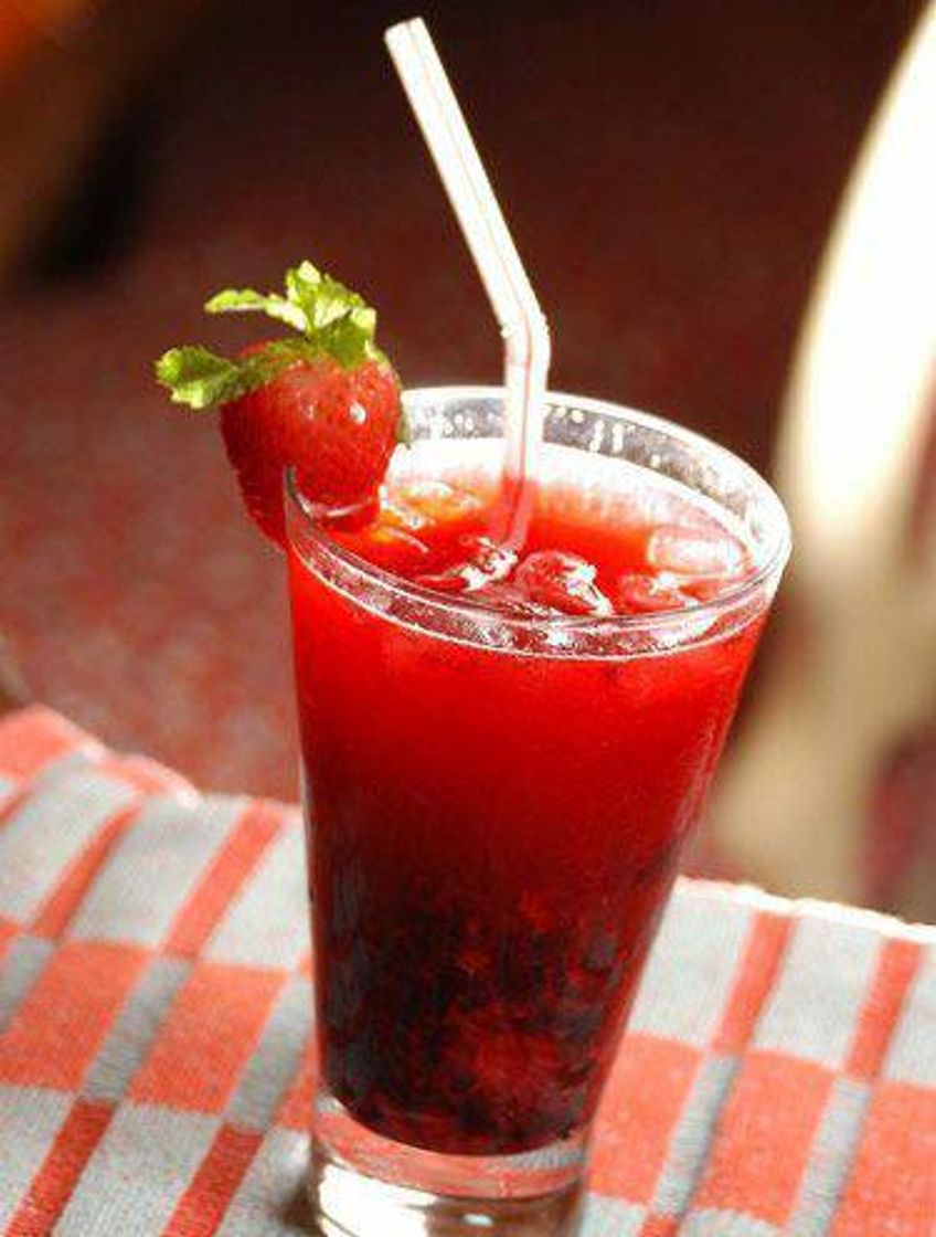 Moda Caipirinha de morango 🍓