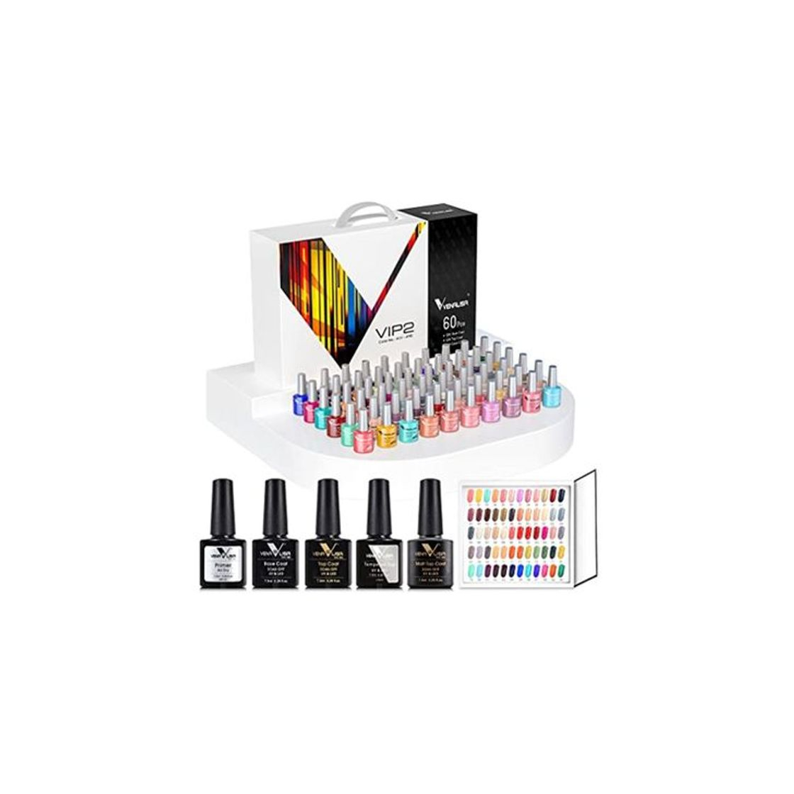 Product VENALISA Manicurist Kit de esmalte de uñas de gel VIP de 60