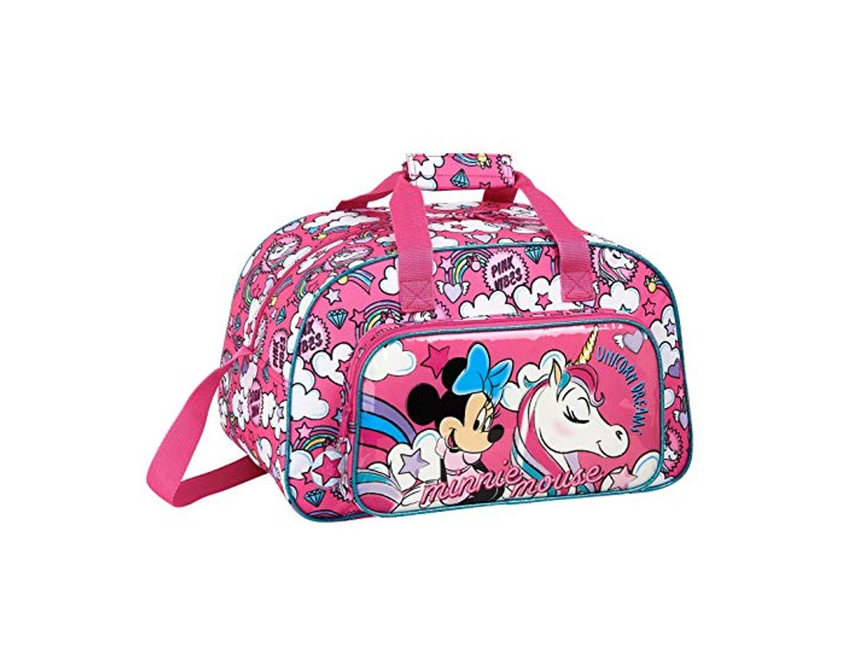 Moda Safta 712012273 Bolsa de Deporte de Minnie Mouse