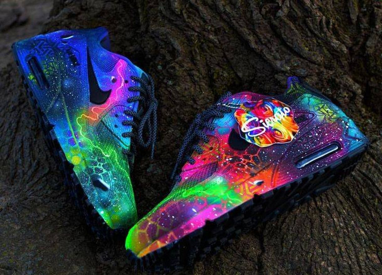 Fashion Nike colorido neon