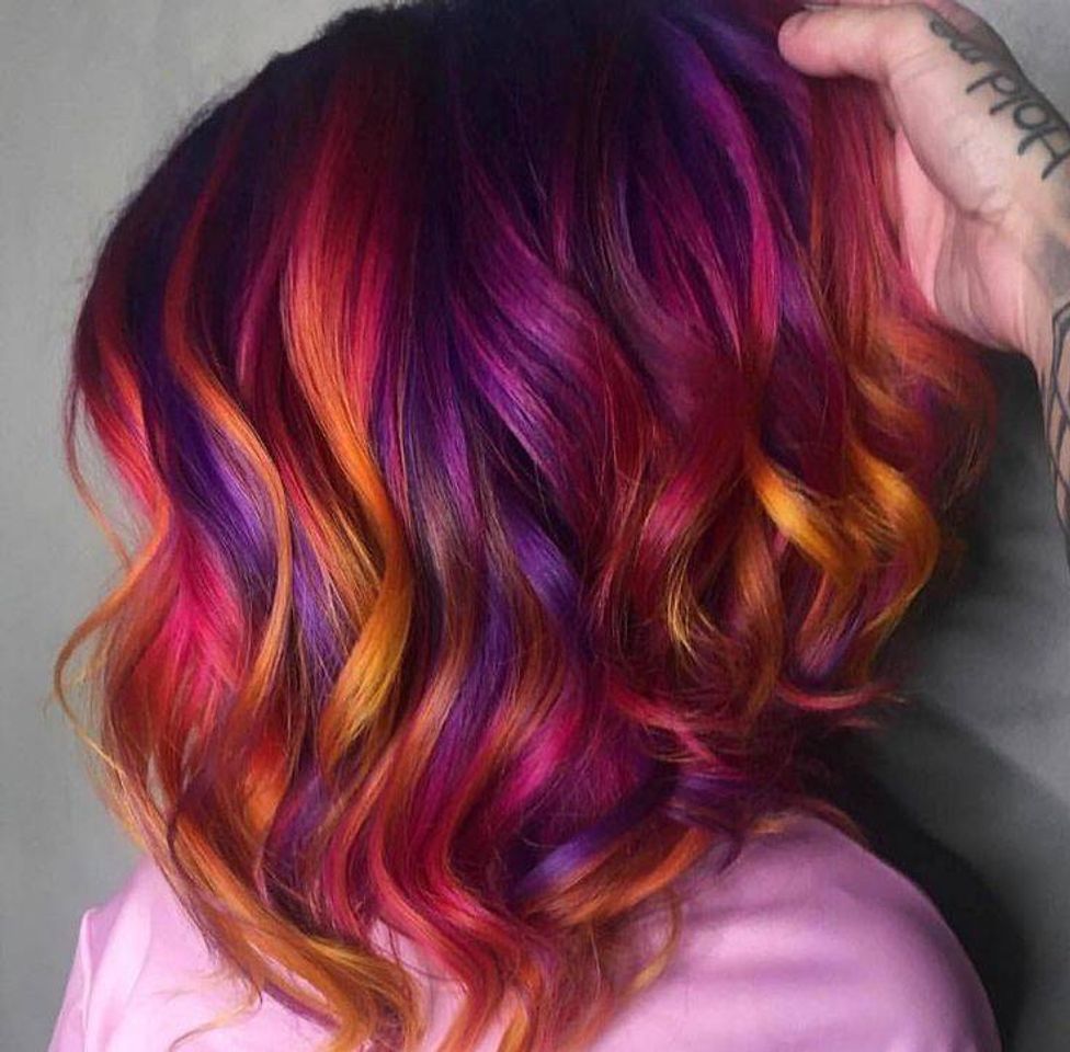 Fashion SUNSET HAIR