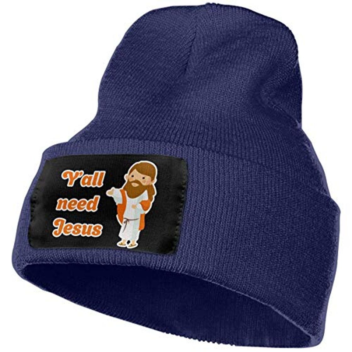 Moda Yall Need Jesús Camisa Cristo religión Cristiana fe Biblia católicos Hombres Mujeres Gorro de Invierno Gorro de Punto Gorro de Calavera